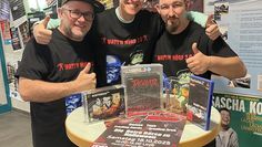(v. l.) Dennis George, Sebastian Wolniczak und Johannes Hugel freuen sich wieder auf viele Gäste bei der Retro-Börse.