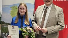 Hanna Busch wurde zur Jugendsportlerin des Jahres gekürt.