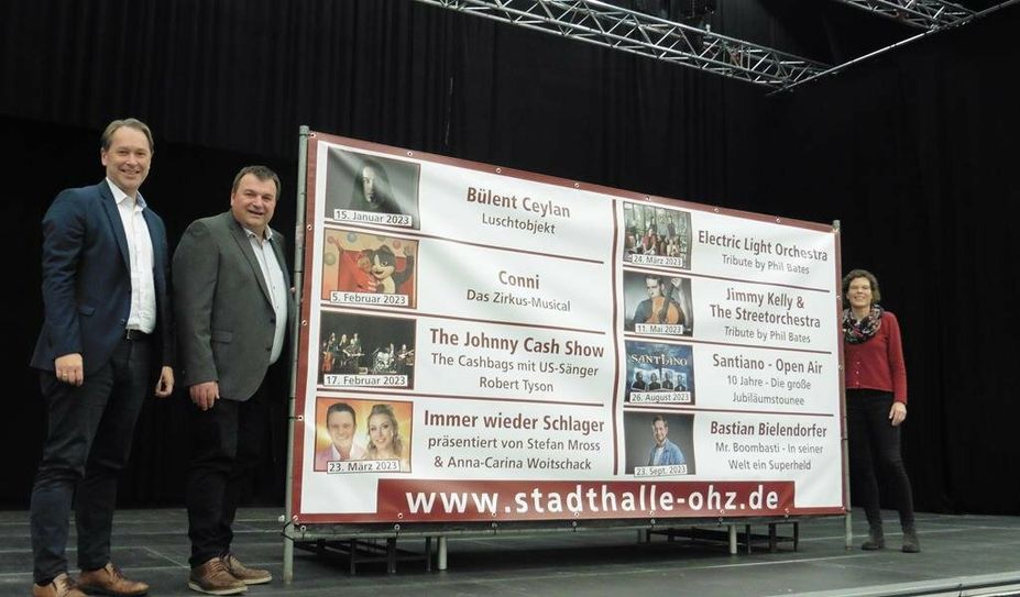 Jens Themsen, Matthias Renken und Christine Casset-Schneider sind stolz, ein so gutes Programm auf die Beine gestellt zu haben und freuen sich auch auf ihre prersönlichen Favoriten.