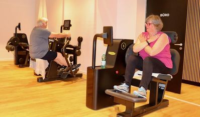 Ute und Uwe Kück aus Langenhausen halten sich seit fünf Jahren regelmäßig fit.