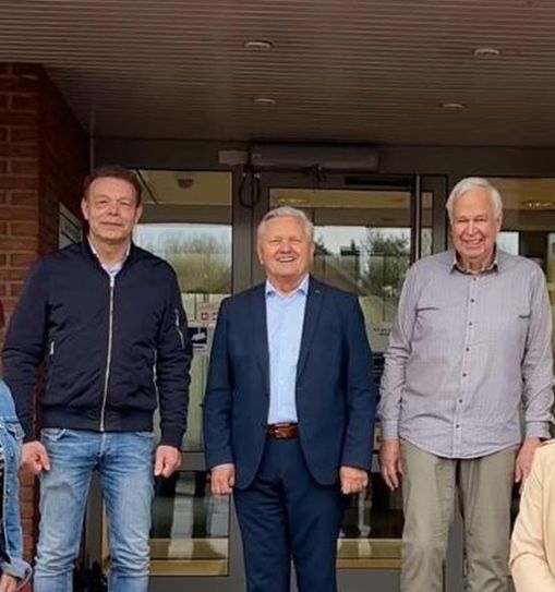 Der Vorstand der Elmer Bürger Stiftung: (v. l.) Knud Spardel, Erich Gajdzik und Herbert Klefke.