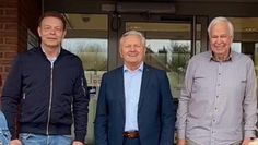 Der Vorstand der Elmer Bürger Stiftung: (v. l.) Knud Spardel, Erich Gajdzik und Herbert Klefke.