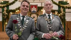 Nachfolger gesucht: Vizekönig Robin Conrad und Schützenkönig August Lilienthal.