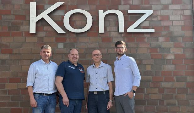 (v. l.) Clemens Kullik, Udo Siemers, Gerd Böttcher und Jan-Levin Kullik.
