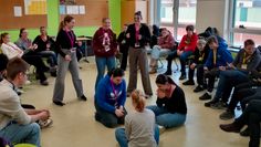 Die Jugendlichen nahmen mit viel Begeisterung an dem Workshop teil.