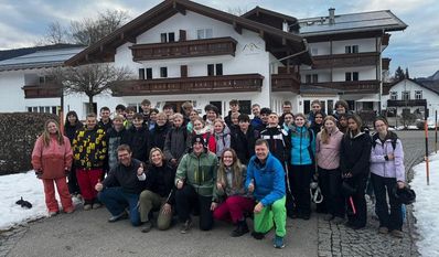Sowohl die Schüler:innen als auch die Lehrkräfte hatten ein paar schöne Tage in den Alpen.