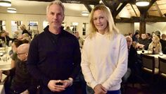 Dr. Christian Welzel und Bianca Holsten freuten sich darüber, dass die Veranstaltung fast bis auf den letzten Platz belegt war.