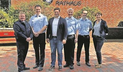 Sowohl die Gemeindeverwaltung als auch die Feuerwehrmänner freuen sich auf die Zusammenarbeit.