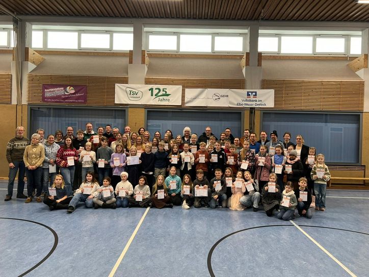 Im letzten Jahr haben wieder zahlreiche Sportbegeisterte für das Sportabzeichen trainiert.