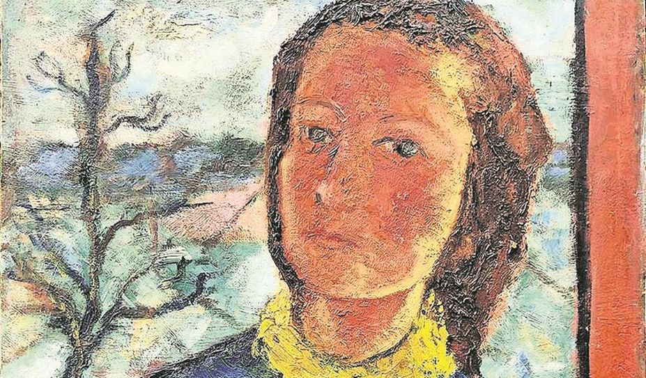 Das „Selbstbildnis am Fenster“ ist in den 1950er Jahren entstanden.