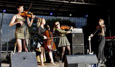 Die Band Eklipse, hier bei einem Konzert in Bremervörde zu sehen.