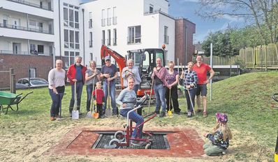 Das Trampolin ist für Menschen im Rollstuhl befahr- und nutzbar.