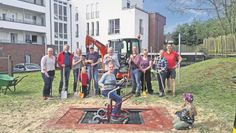 Das Trampolin ist für Menschen im Rollstuhl befahr- und nutzbar.