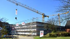 Etappenziel erreicht: Am Neubau der OsteMed Klinik wurde vergangene Woche Richtfest gefeiert.