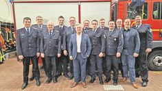 Die Mitglieder der Ortsfeuerwehr freuen sich auf viele weitere Jahre.