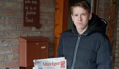 Phil Brinkmann ist seit fast zwei Jahren für den ANZEIGER im Einsatz.