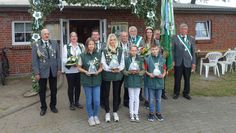 Das aktuelle Königshaus freut sich auf ein erfolgreiches Schützenfest.
