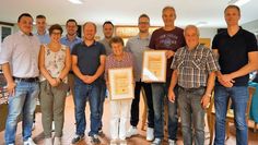 Schützenverein Hönau-Lindorf (v.l.n.r.): André Busch, Thorsten Badenius, Thorsten Reck,  Meike Kann, Sabrina Busch, Lisa Engelke, Miriam Wintjen, Michael Brandt. Foto: eb