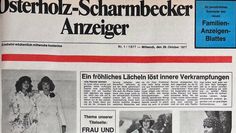 Unserer erste Ausgabe, damals noch ohne Lokalredaktion.