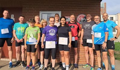 Die Mitglieder trainieren regelmäßig gemeinsam.