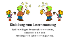Einladung zum Laternenumzug in Iselersheim