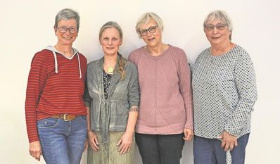 Freuen sich auf ihre Amtszeit: die neuen Vorsitzenden (v. l.) Kerstin Picker, Katja Poppe, Angela Mikus und Sonja Holten.