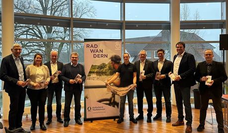 Die Verantwortlichen freuen über die Auszeichnung, die der Region am 4. März verliehen wird.