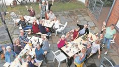 Das Team des ambulanten Hospizdienstes verbrachte zusammen einen schönen Tag.