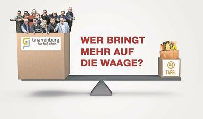 Bei der Weihnachtswette dreht sich alles um die Frage: Wer bringt mehr auf die Waage?