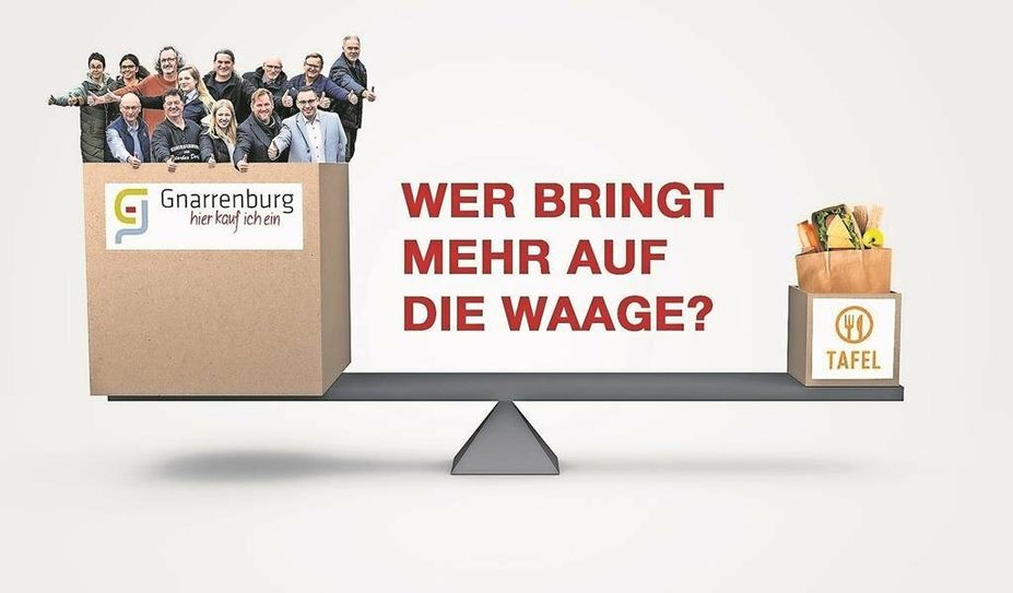 Bei der Weihnachtswette dreht sich alles um die Frage: Wer bringt mehr auf die Waage?