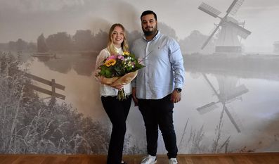 Das neue Betreiberehepaar, Kaan und Emine Ödemis, freut sich auf eine schöne Zeit im Oste-Hotel.