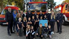 Die „Löschbiber“ sind schon gespannt auf ihre zukünftigen Aufgaben und Herausforderungen.