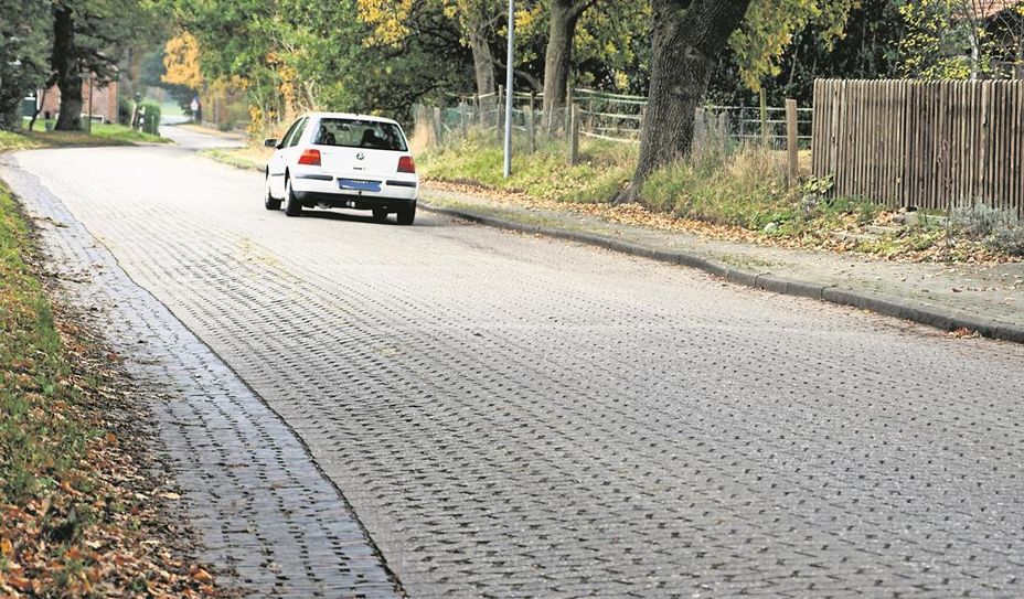 Die K40 ist eine Durchgangsstraße in der Region. Hier fahren täglich über 1.000 Fahrzeuge.