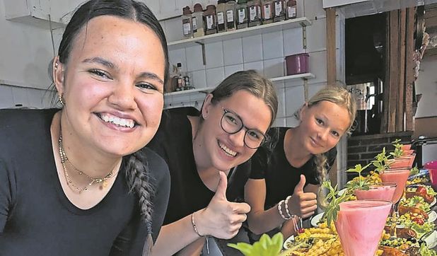 Der Spaß bei der Arbeit steht in der Kreuzkuhle weiterhin im Vordergrund.