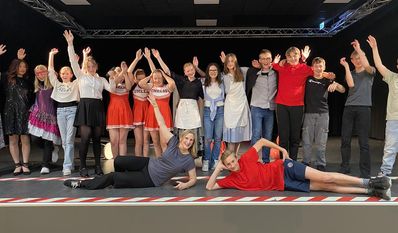 Der Wahlpflichtkurs begeisterte das Publikum.