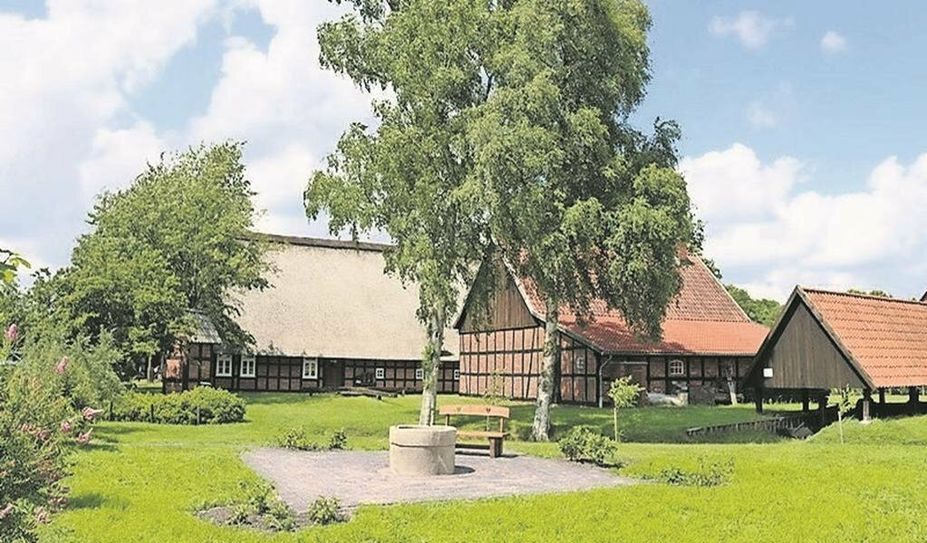 Die Hofanlage des Findorffhofs lädt zum Verweilen und Entspannen ein.