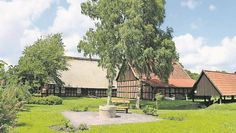 Die Hofanlage des Findorffhofs lädt zum Verweilen und Entspannen ein.