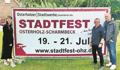 (v. l.) Carolin Novak, Thomas Rühl und Sebastian Dippe haben sich bei der Organisation viel Mühe gegeben und hoffen auf viele Besucher:innen.