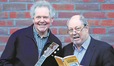 Musik und Lyrik sind ein hervorragendes Duo - genauso wie Wilfried Staake (links) und Walter Punke.