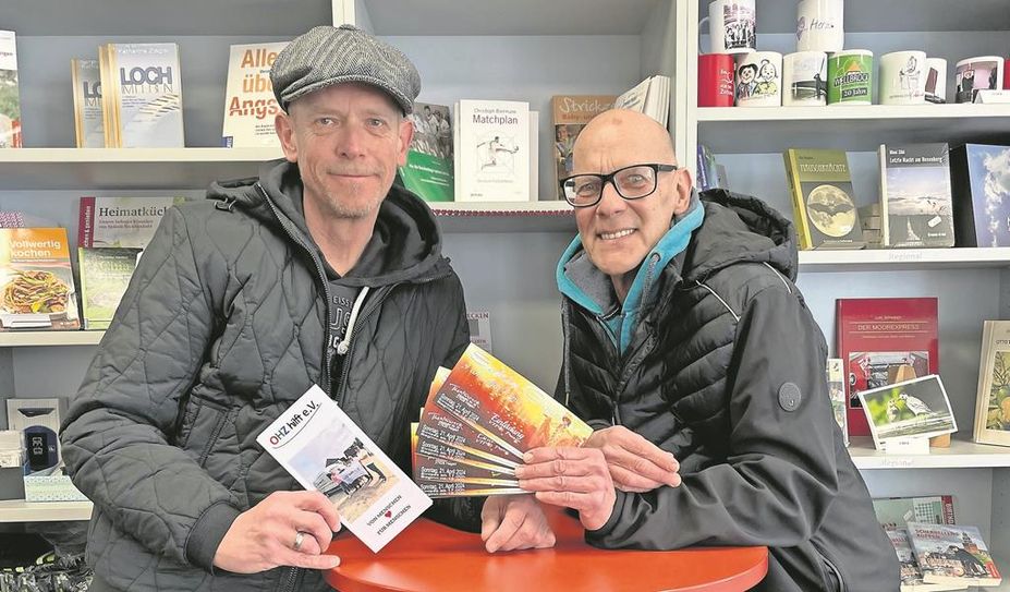 Kennen sich schon lange und unterstützen sich gegenseitig: Peter Göbel (l.) und Marc Werde.