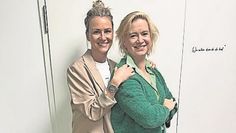 Wendy Admiraal (links) und Sandra Fricke freuen sich über eine rege Teilnahme.