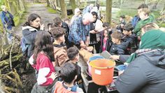 Im Tierpark in Beverstedt bekamen Eltern und Kinder aus dem Stadtteil Neues Feld spannende Einblicke in die Tierwelt.