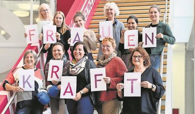 Das Organisationsteam hat shcon bei der Vorbereitung der Veranstaltung viel Spaß.