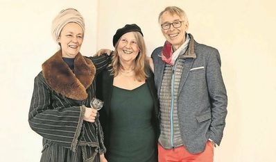 Drei, die sich verstehen: Philemon-Sophia Hoepfner-Jordan, Jutta Maria Clemens und Dirk Beckedorf (v.l.).