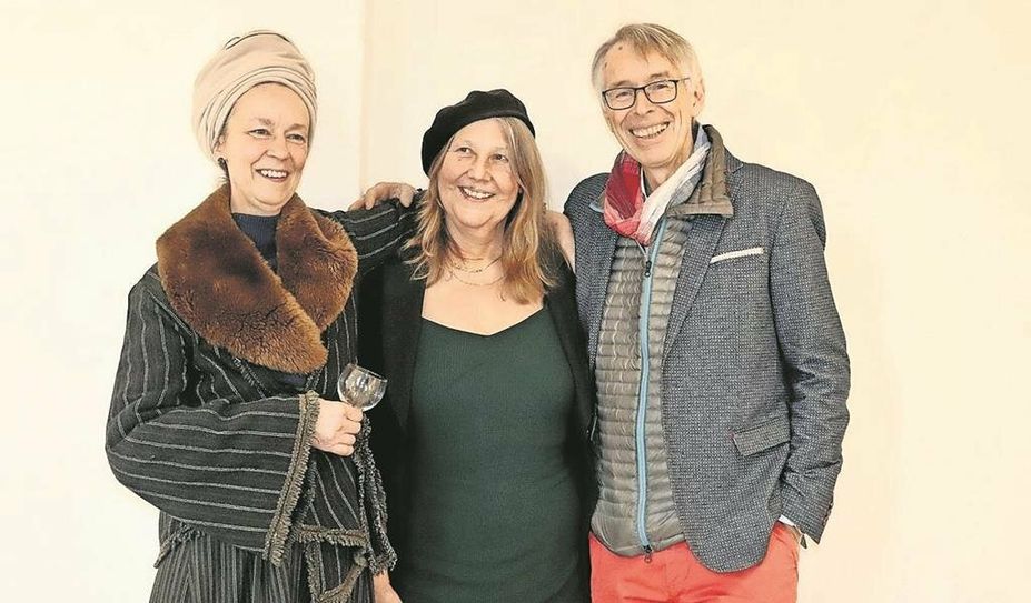 Drei, die sich verstehen: Philemon-Sophia Hoepfner-Jordan, Jutta Maria Clemens und Dirk Beckedorf (v.l.).