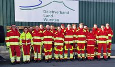 Die insgesamt 16 Teilnehmenden absolvierten erfolgreich ihre Katastrophenschutzausbildung.