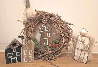 Verschiedene Deko für das eigene Zuhause oder als Geschenk für Freunde und Familie - das erwartet die Besucher:innen des Basars.