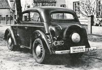 Der erste Fahrschulwagen aus dem Jahr 1948