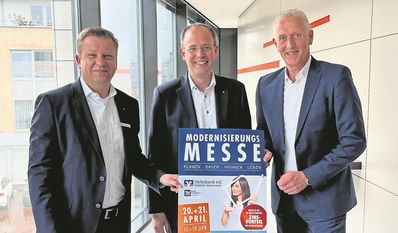 Sind gespannt, wie das neue Konzept ankommt: (v.l.) Thomas Hiller, Jan Mackenberg und Christian Meyer-Hammerström. Foto: limo