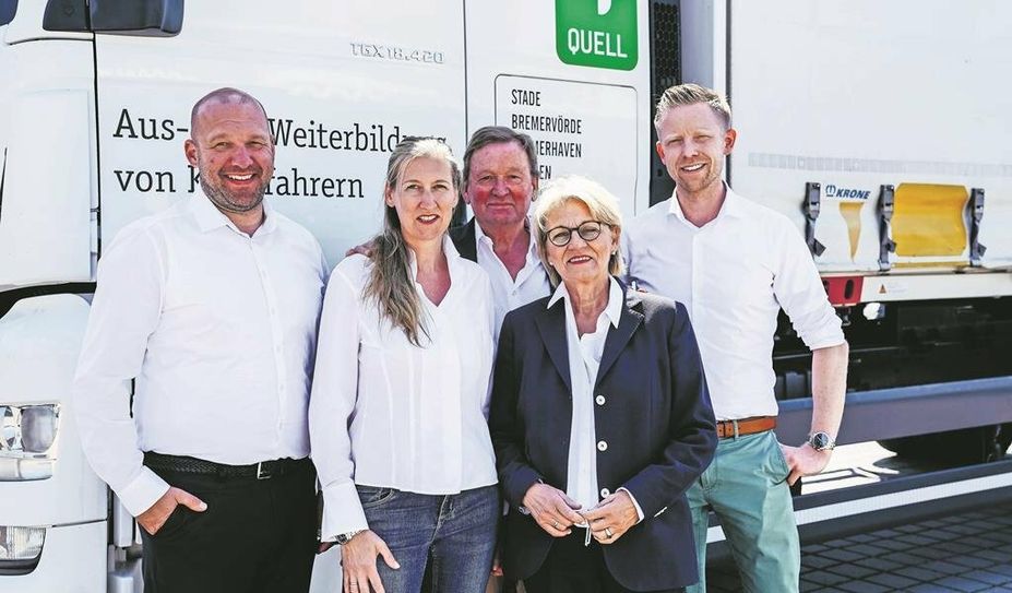 Marcel und Friederike Dammann (v. li.) mit Peter und Ute Dammann sowie Betriebsleiter Marcel Schimkatis blicken stolz auf 75 Jahre Firmengeschichte zurück und optimistisch in die Zukunft.